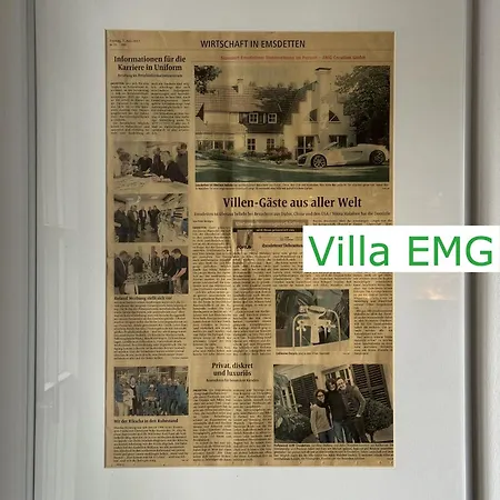Luxus Emg Nah Muenster, Osnabrueck, Rheine Fuer Familien Gruppen Bis 17 Personen, Pool, Whirlpool, Garten, Kamin, 6sz Vila *