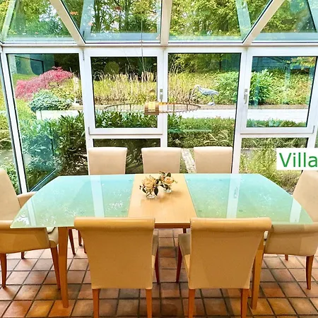 ヴィラ Luxus Emg Nah Muenster, Osnabrueck, Rheine Fuer Familien Gruppen Bis 17 Personen, Pool, Garten, Kamin, 6sz *