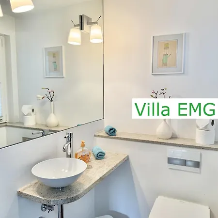 Luxus Emg Nah Muenster, Osnabrueck, Rheine Fuer Familien Gruppen Bis 17 Personen, Pool, Whirlpool, Garten, Kamin, 6sz Vila *