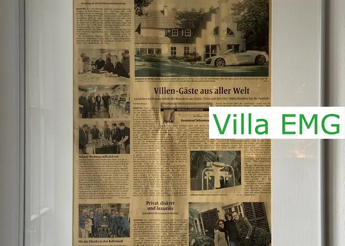 Luxus Emg Nah Muenster, Osnabrueck, Rheine Fuer Familien Gruppen Bis 17 Personen, Pool, Whirlpool, Garten, Kamin, 6sz Villa *