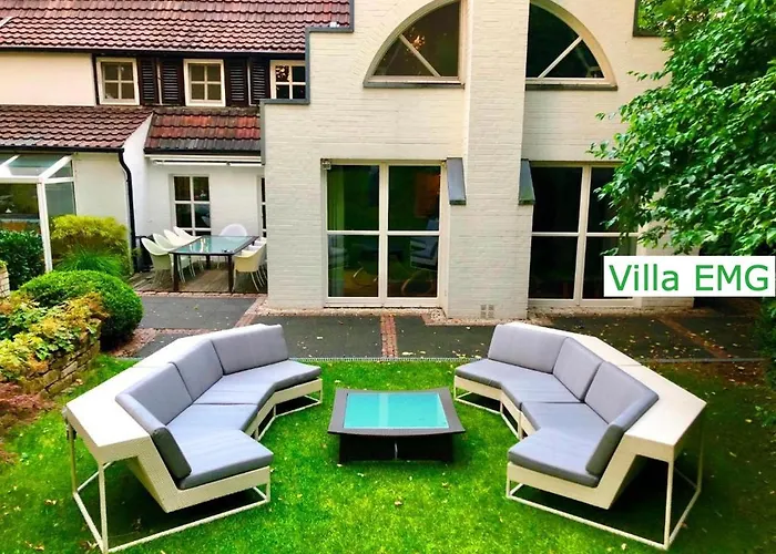 Luxus Emg Nah Muenster, Osnabrueck, Rheine Fuer Familien Gruppen Bis 17 Personen, Pool, Whirlpool, Garten, Kamin, 6sz