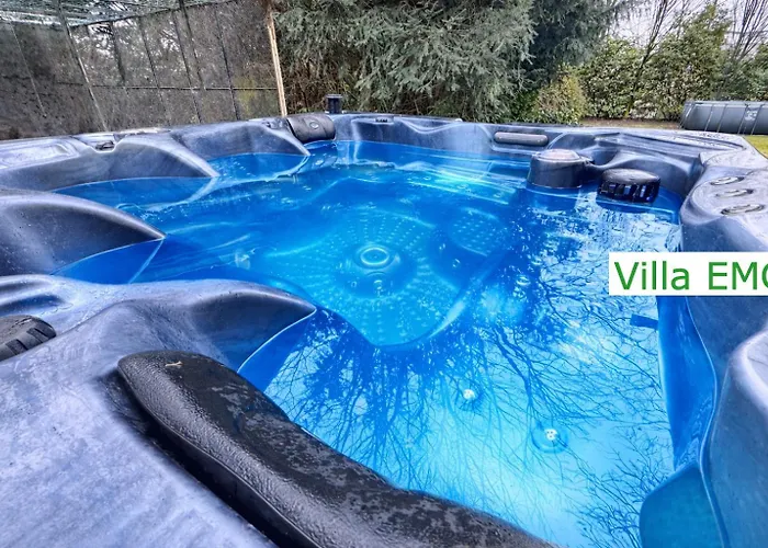 Villa Luxus Emg Nah Muenster, Osnabrueck, Rheine Fuer Familien Gruppen Bis 17 Personen, Pool, Whirlpool, Garten, Kamin, 6sz *